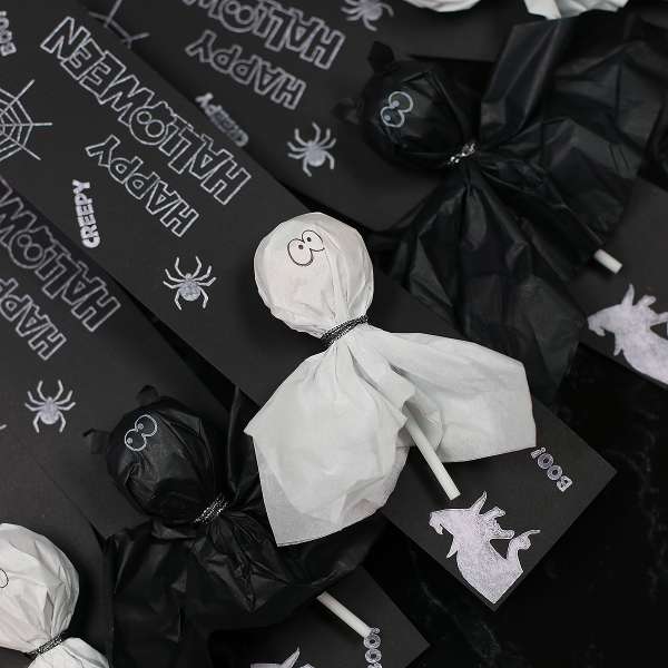 12 Handmade Halloween Treat Bags and Boxes with Paper Crafting Supplies