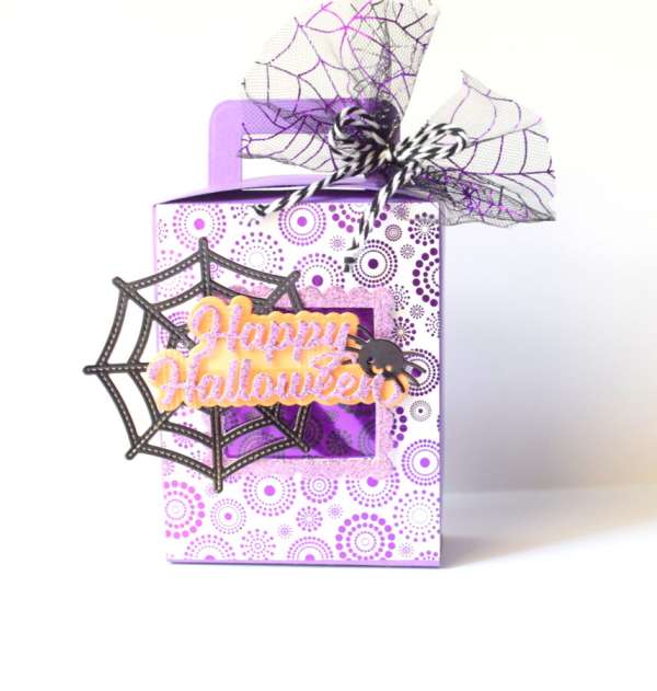 12 Handmade Halloween Treat Bags and Boxes with Paper Crafting Supplies