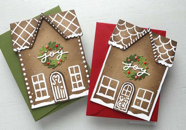 12 Handmade Gingerbread Card Ideas for Christmas