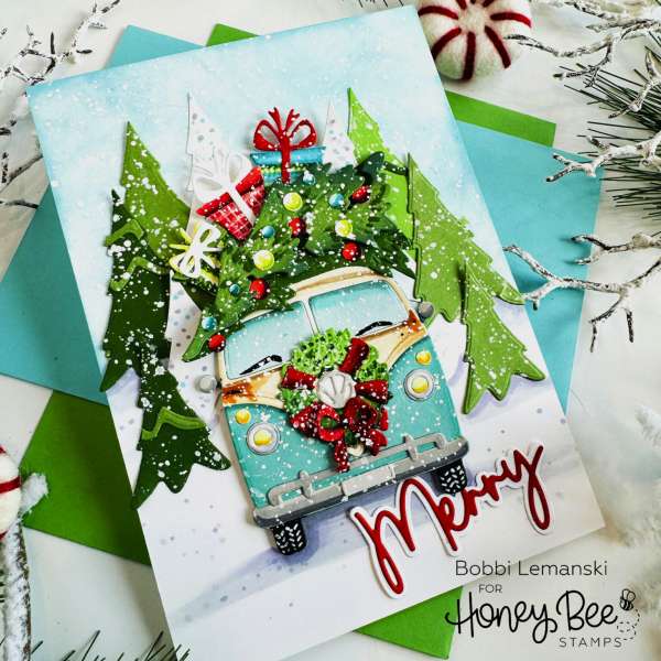 12 Snowy Scene Handmade Christmas Card Ideas