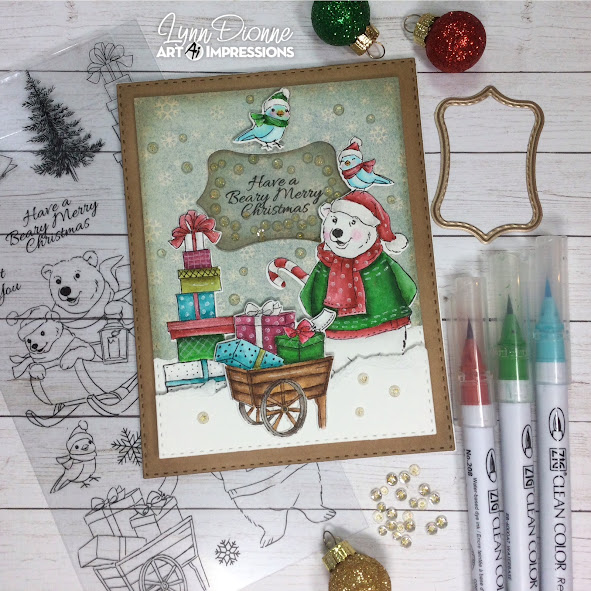 12 Snowy Scene Handmade Christmas Card Ideas