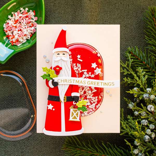 Christmas Domed Shaker Cards Tutorial