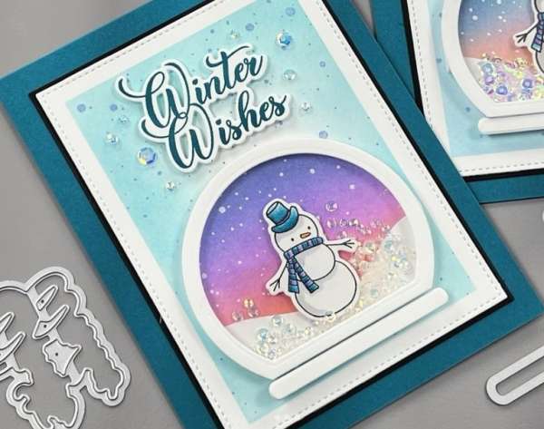 12 Snowman Card Ideas for Winter with Stamps and Dies