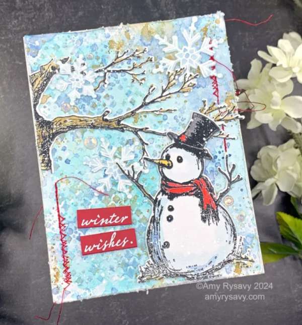 12 Snowy Handmade Card Ideas for Winter