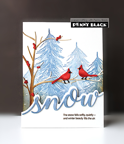 12 Snowy Handmade Card Ideas for Winter