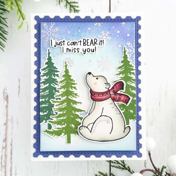 12 Snowy Handmade Card Ideas for Winter