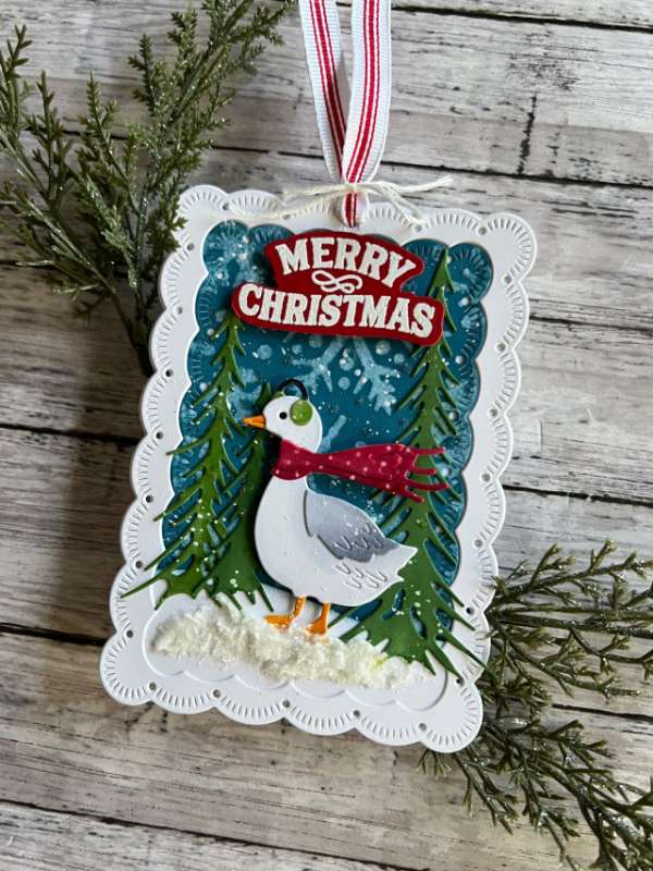 12+ Handmade Christmas Gift Tag Ideas with Stamps and Dies