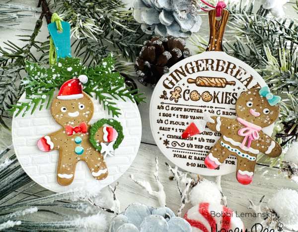 12+ Handmade Christmas Gift Tag Ideas with Stamps and Dies