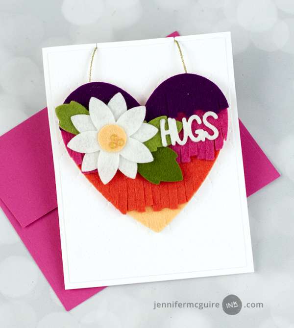 12 Handmade Floral Valentine's Day Card Ideas