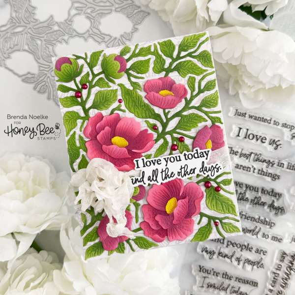 12 Handmade Floral Valentine's Day Card Ideas