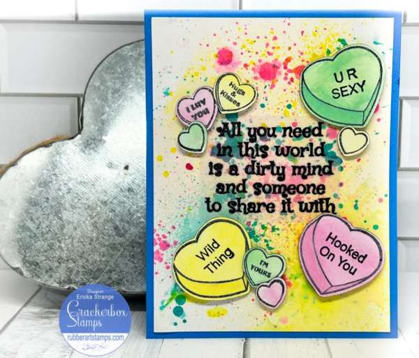 12 Valentine's Day Cards with Candy and Food