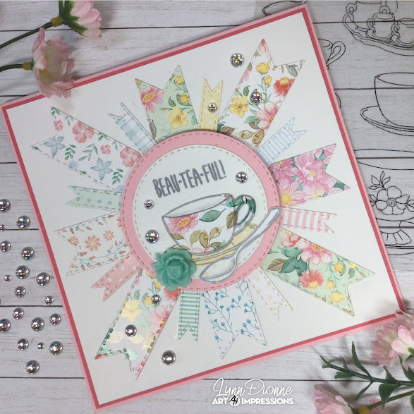 How to Make a Banner Tea Card