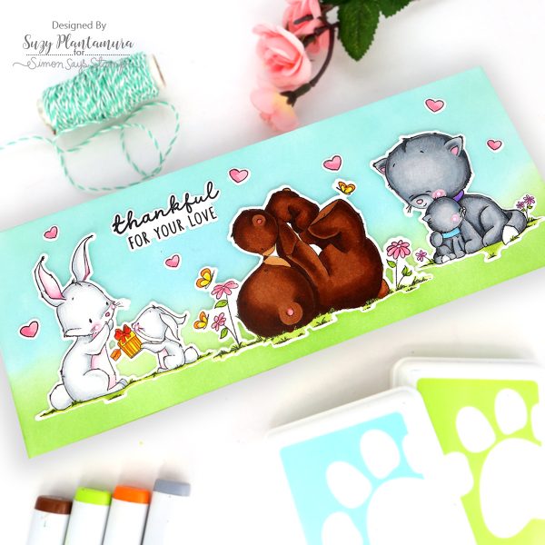 12 Handmade Stamped Card Ideas Featuring Bears