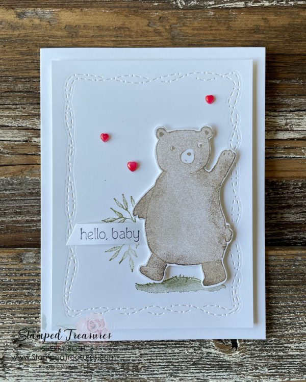 12 Handmade Stamped Card Ideas Featuring Bears