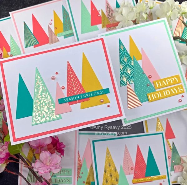 12 Christmas in July Card Ideas with Stamps and Dies