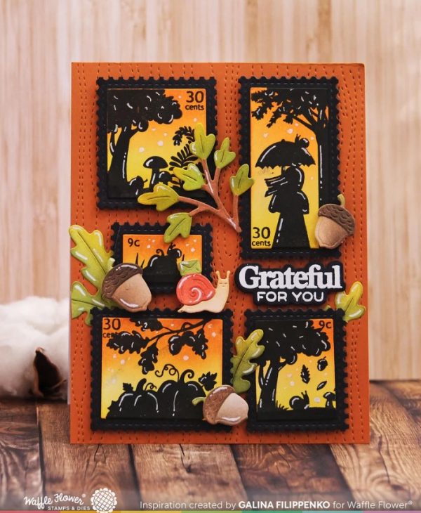 15 Autumn Leaves and Trees Handmade Card Ideas