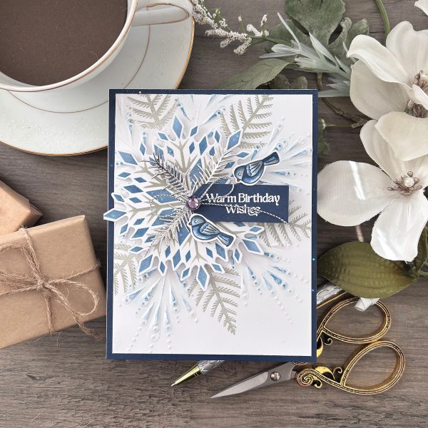 12 Handmade Winter Animal and Bird Cards