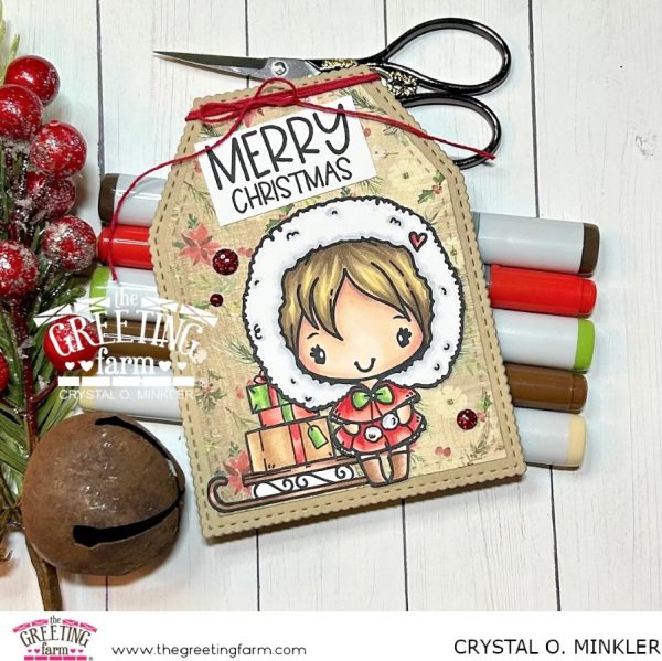 12+ Handmade Christmas Gift Tag Ideas with Stamps and Dies