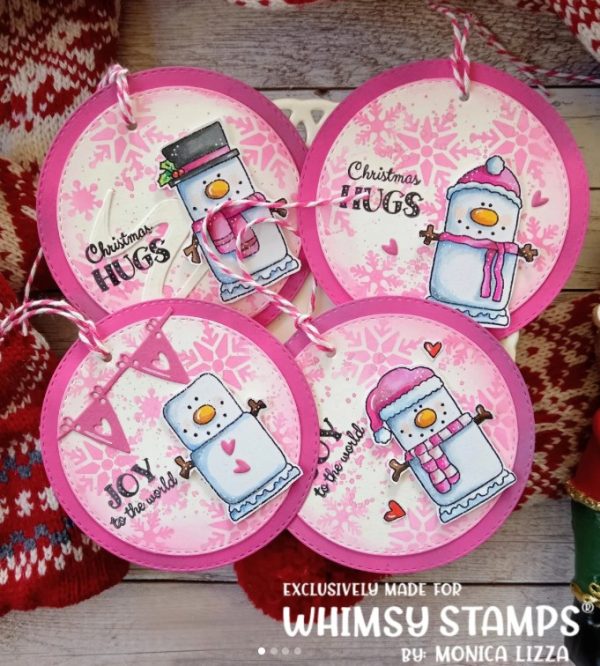 12+ Handmade Christmas Gift Tag Ideas with Stamps and Dies