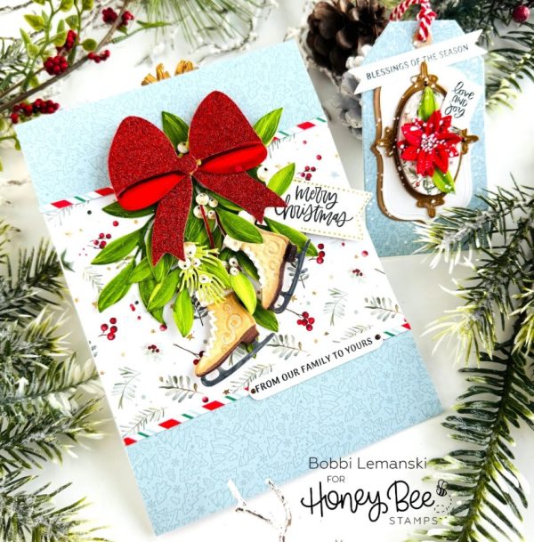 12+ Handmade Christmas Gift Tag Ideas with Stamps and Dies