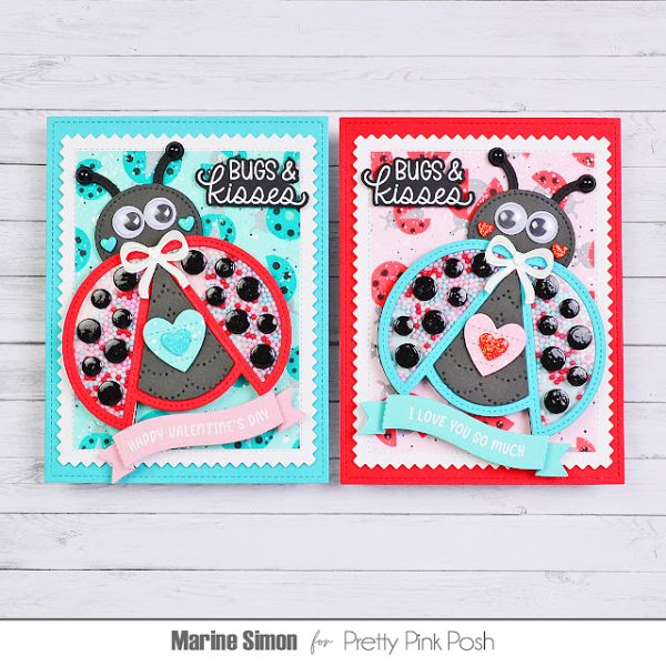 How to Make Valentine's Day Lady Bug Shaker Cards