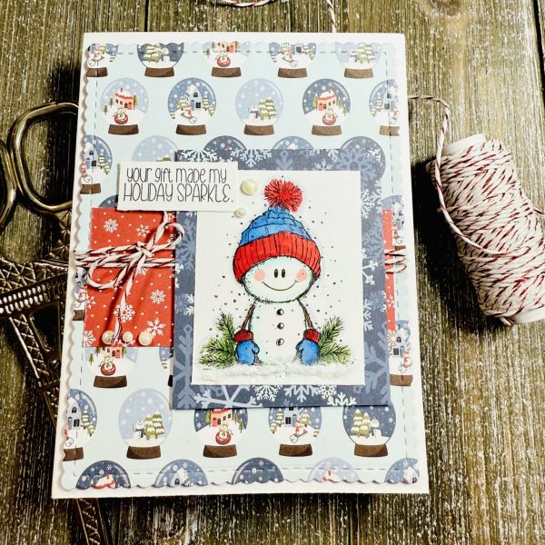 12 Handmade Snowman Card Ideas using Stamps and Dies