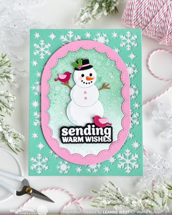 12 Handmade Snowman Card Ideas using Stamps and Dies