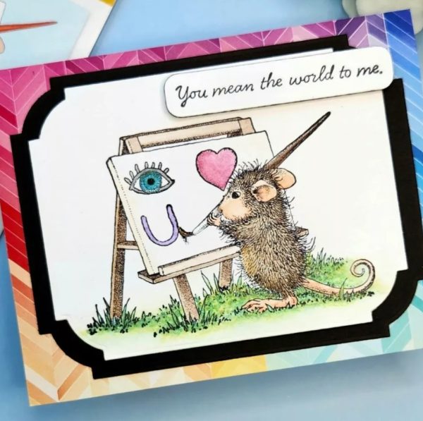 12 Valentine's Day Card Ideas with Animals using Stamps, Dies and Stencils