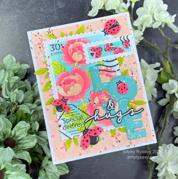 12 Valentine's Day Card Ideas with Animals using Stamps, Dies and Stencils