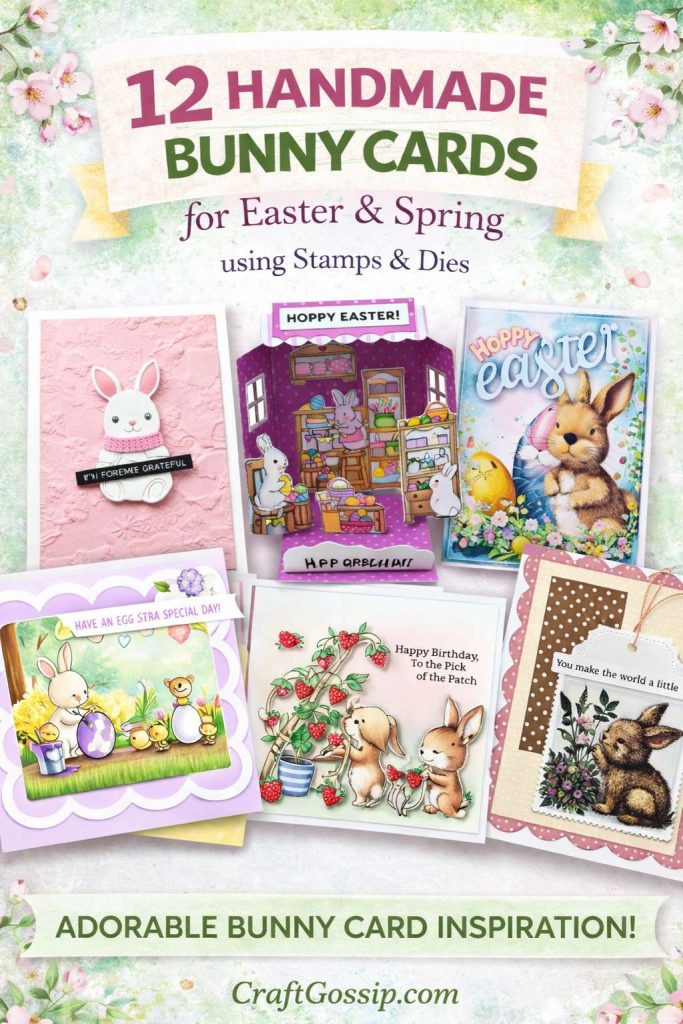 12 Handmade Bunny Cards for Easter and Spring – Card Making