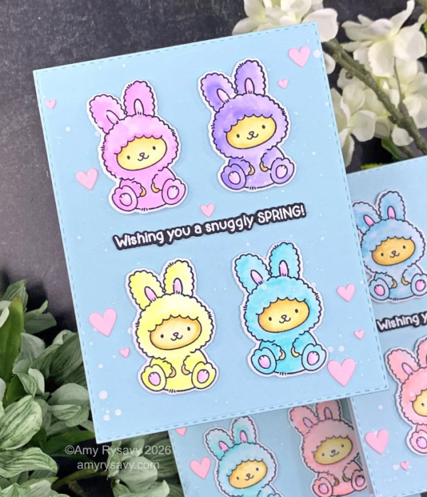 12 Cute Easter Card Ideas using Stamps and Dies 
