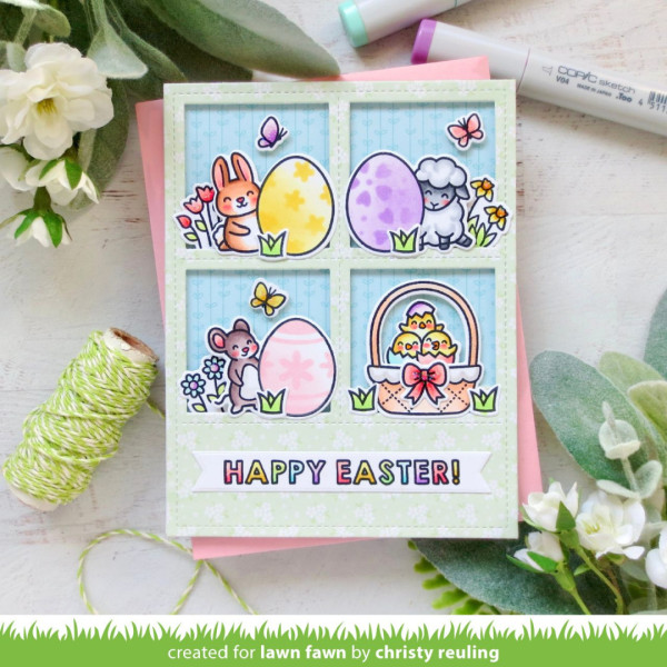 12 Cute Easter Card Ideas using Stamps and Dies 