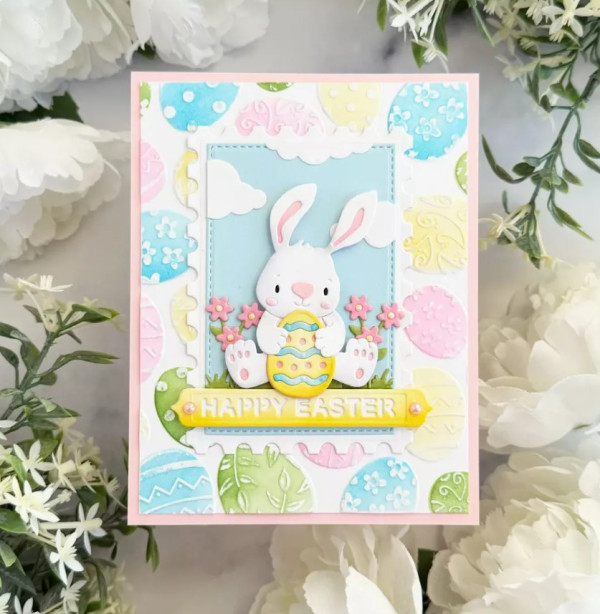 12 Cute Easter Card Ideas using Stamps and Dies 