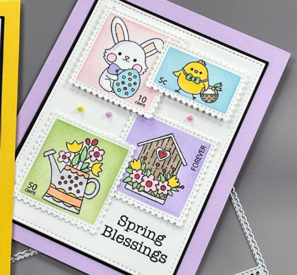 12 Cute Easter Card Ideas using Stamps and Dies 