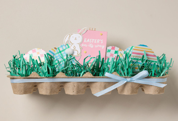 12 Easter Treat Bags and Boxes made with Paper Crafting Supplies