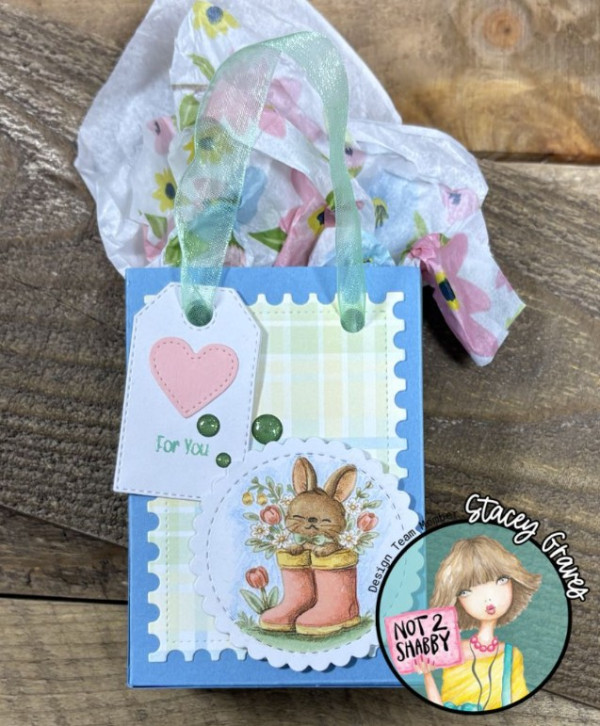 12 Easter Treat Bags and Boxes made with Paper Crafting Supplies