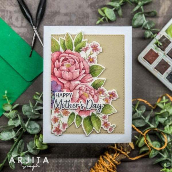 12 Handmade Floral Mother's Day Card Ideas