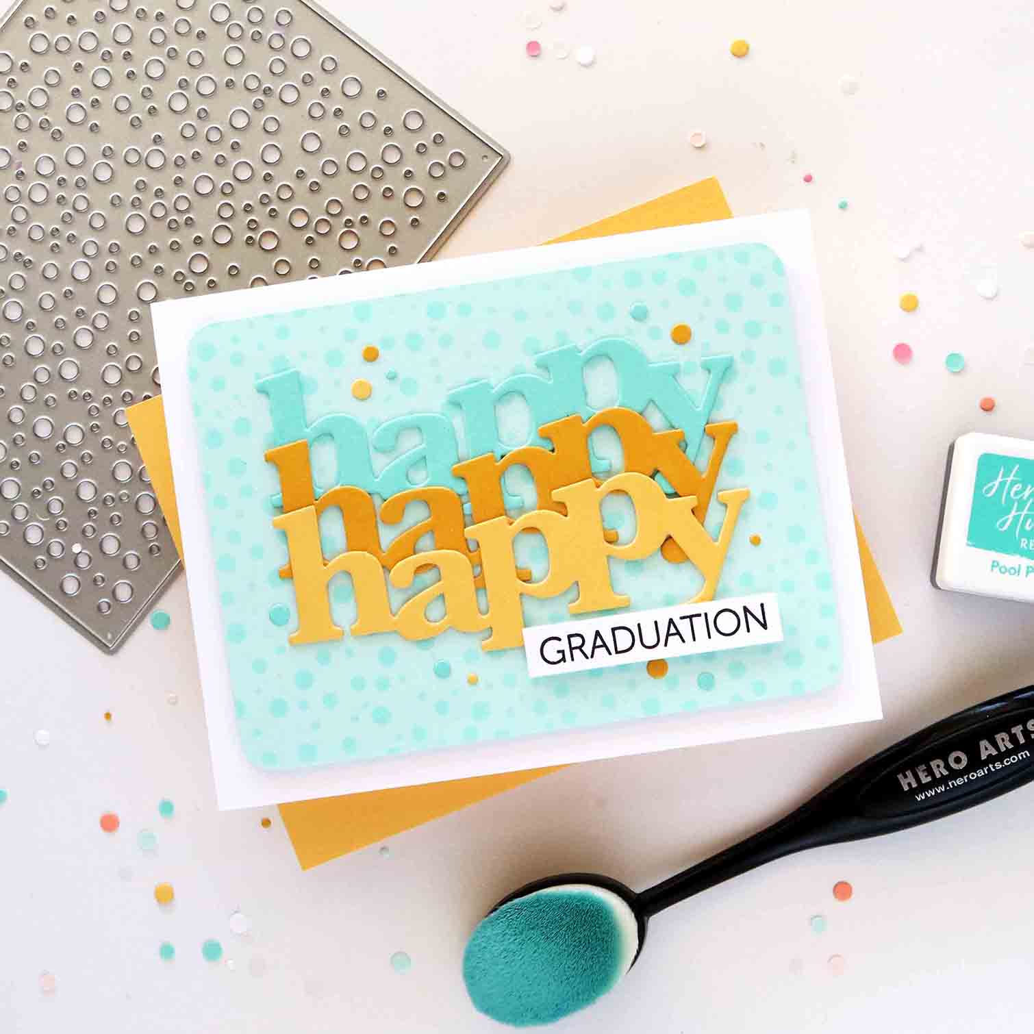 12 Handmade Graduation Card Ideas using Stamps and Dies