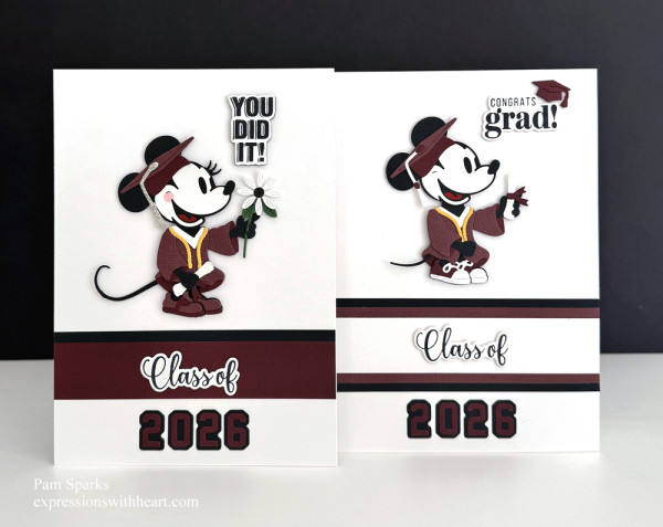 12 Handmade Graduation Card Ideas using Stamps and Dies