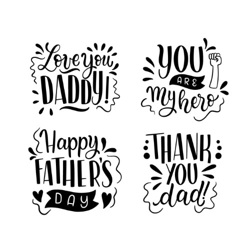 4 FREE Downloadable Sentiments for Dad