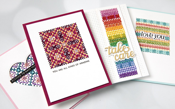 How to add Detailed Stitching to Your Handmade Cards