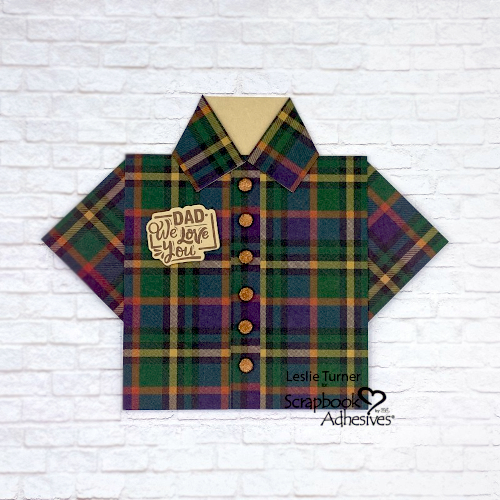 How to Make a Shirt Shaped Card for Father's Day