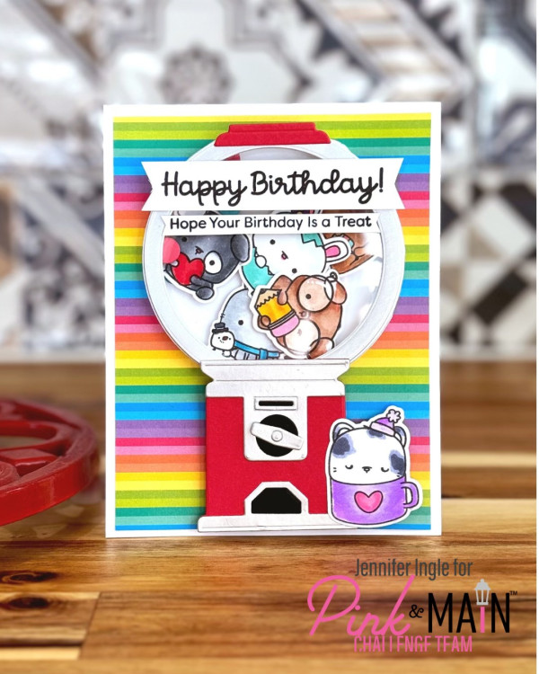 12 Cards with the Colors of the Rainbow