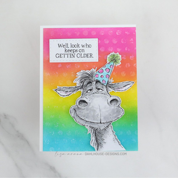 12 Cards with the Colors of the Rainbow