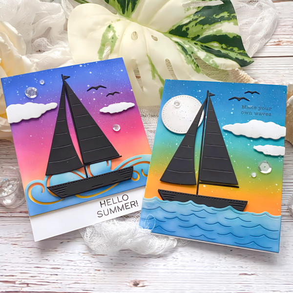 12 Summer Sea Scene Card Ideas