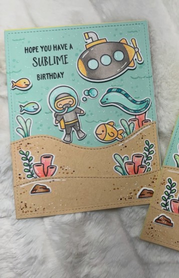 12 Summer Sea Scene Card Ideas