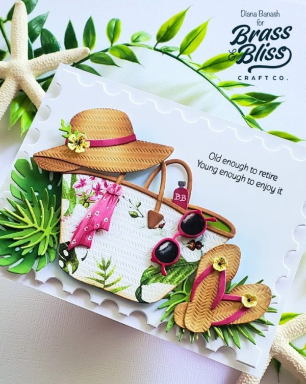 12 Handmade Card Ideas with Tropical Vibes