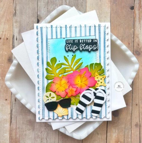 12 Handmade Card Ideas with Tropical Vibes