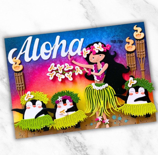 12 Handmade Card Ideas with Tropical Vibes