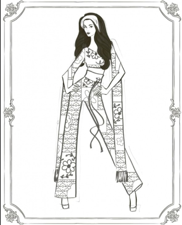 9 FREE Barbie Luxe Coloring Pages